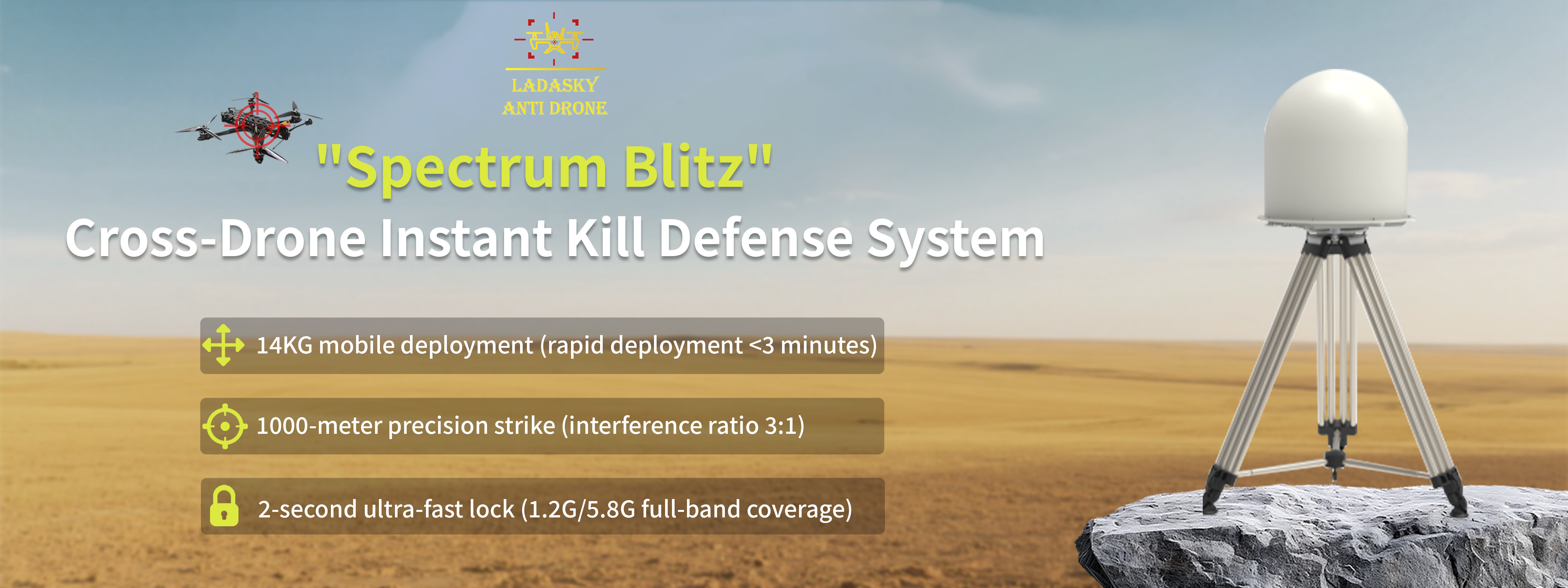 kwaliteit Anti Drone-systeem fabriek