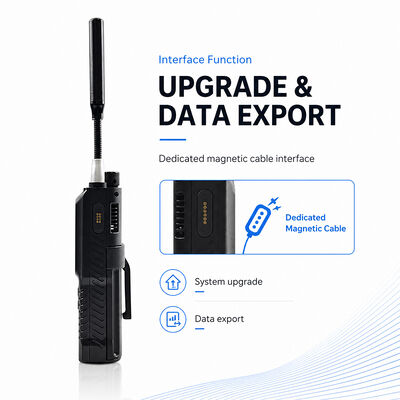 0MHz-8000MHz Breedband Handheld FPV Drone Detector Signal Detector & Spectrum Analyzer Drone Detection for Home Security System RF Signal Finder