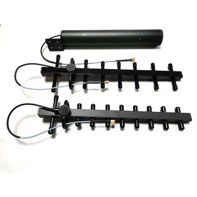 kopen 2400-2500MHz Anti FPV-apparaat High Gain Yagi Antenna Aluminium Verticale polarisatie online vervaardiging
