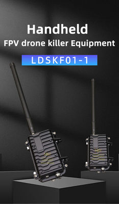 kopen 30W N-type antenne verbinden draagbaar anti FPV-apparaat Drone Killer System 5.2-5.8GHz online vervaardiging