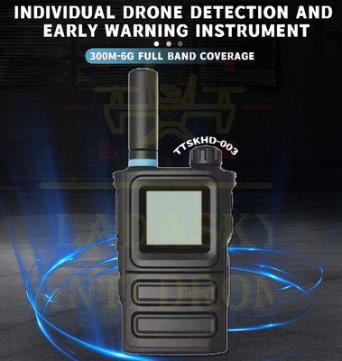 kopen 300-6000MHz Handheld Drone Detector Draagbare UAV-detectie met digitale analoge hybride ontvanger online vervaardiging