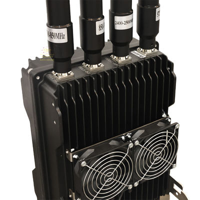 kopen 4 band FPV killer anti fpv 100-1200mhz 50 watt anti drone systeem anti drone jammer anti UAV anti fpv systeem drone jamming systeem online vervaardiging