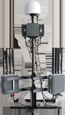 kopen 70M-6Ghz Vast Anti-Drone Systeem 10KM Volledige frequentie 24 uur Onbemand UAV FPV Video Transmissie Vangen Drone detectie Anti-Drone Jammer Detector online vervaardiging