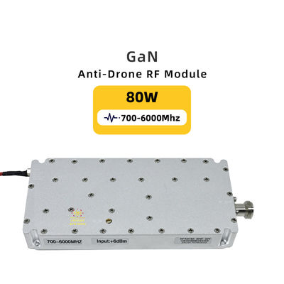 kopen 700-6000Mhz 80w Breedband Lora GaN Anti FPV Digitale Modulatie Versterker Module Teller Mavic autel Storing online vervaardiging