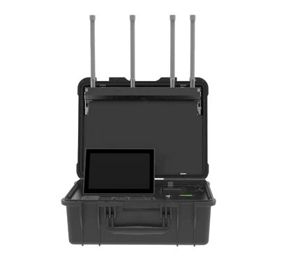 Full Frequency 10km Range Portable UAV Detector Locate Drone and Pilot Position Comprehensive DJI Aeroscope Detection