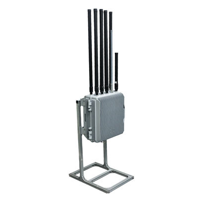 kopen Vast 1-3 km Geïntegreerd Drone Detectie- en Stoorzender Systeem 100MHz-6GHz 360° Luchtruimdekking UAV Beveiligings- en Beschermingssysteem online vervaardiging