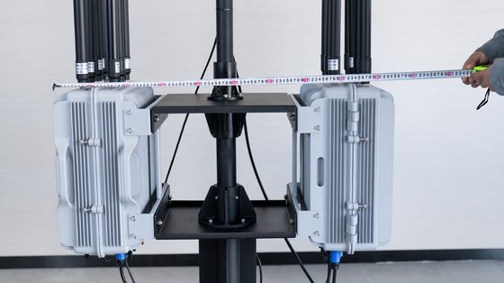 kopen Full Band 70MHz-6GHz Vaste drone detectie- en verstoringstoestel met 1 N superinterferentie 10 km detectie en 3 km verstoringsafstand online vervaardiging