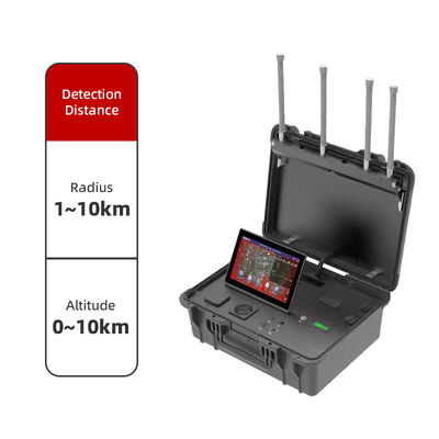 kopen 10 km lange afstand draagbare drone detector met full-band UAV dekking, real-time waarschuwingen en duurzame energie-efficiënte ontwerp online vervaardiging
