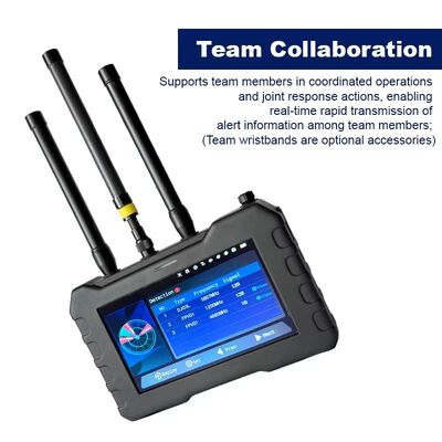 Kopen Draagbare drone detector met 70MHz/6.2GHz Full-Band Detection, FPV Live Video Capture en Real-Time Video Transmission Interception voor drones online vervaardiging