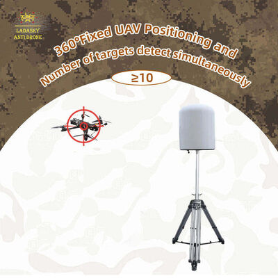 kopen 100M-6GHz Vaste Volledige Banden 10km Drone Detector TDOA AOA DJI Alarm Positie Tracking UAV FPV Detectie Beveiligingssysteem online vervaardiging