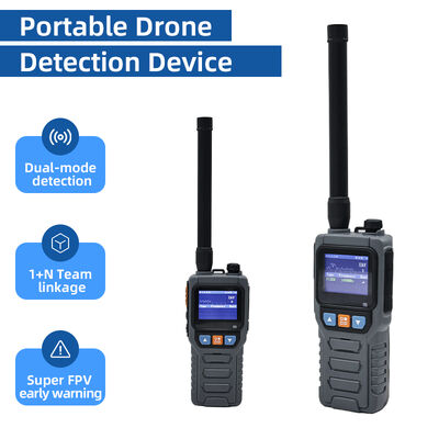 kopen Draagbare handheld drone detector met polshorloge waarschuwingscoördinatieapparaat anti drone systeem voor UAV detectie online vervaardiging