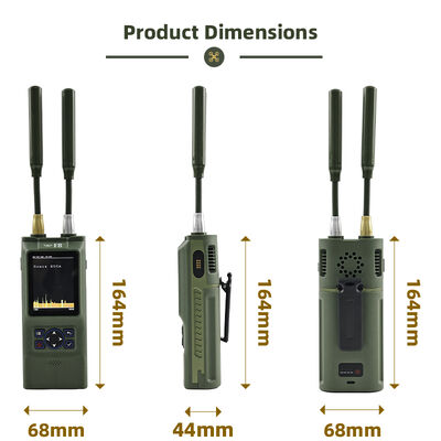 kopen 100MHz-8GHz Ultra-Wideband Handheld Drone Detector met Real-Time Video Capture en Precise Direction Finding online vervaardiging
