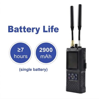 kopen Draagbare drone-detector voor lange afstand met 0MHz-8000MHz spectrumdetectie, vervangbare batterij en ondersteuning voor het opladen van type C online vervaardiging