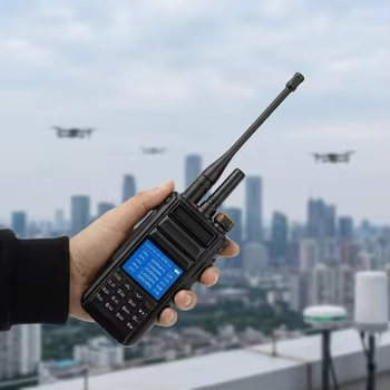 kopen Handheld Drone Detector 300MHz 6200MHz met OFDM & FM Signal Detection met 1KM Detection Range en Audio Visual Alarm online vervaardiging