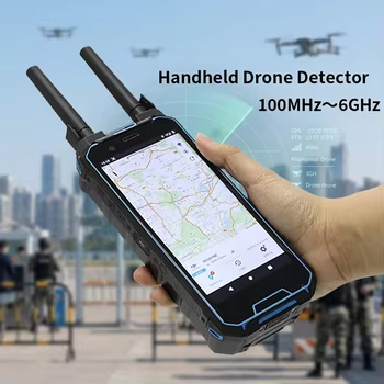 kopen 100MHz-6GHz multifunctionele draagbare drone detector met passieve detectie FPV-monitoring en draadloze netwerkintercom voor beveiliging van kritieke infrastructuur online vervaardiging