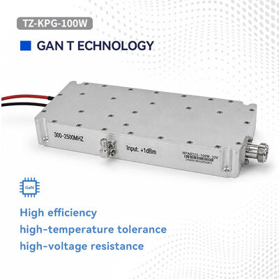 Kopen RF-eindversterkermodule 300-2500 MHz 100 W krachtige versterker 32 V DC-voeding voor laboratorium RF-testen, aangepaste RF-connectoren ondersteund online vervaardiging