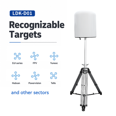 Kopen Vastgesteld Passief UAS Detectie & Tracking Systeem met Pilootlokalisatie 100MHz-6GHz 10km+ Bereik Multi-Target Traject Tracking Blacklist/Whitelist Management online vervaardiging