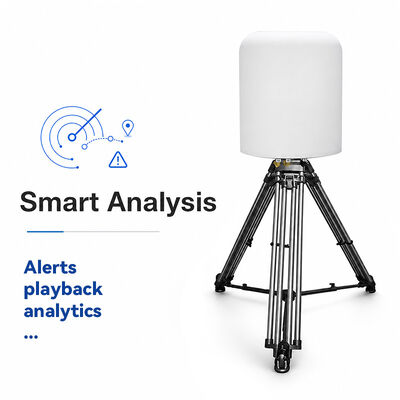 Kopen Uitgebreid Vast Stationair UAS RF Detectie & Analyse Platform 100MHz-6GHz Passieve Ontvangst-Alleen 7x24 Continue Werking, Volledige Model DJI/AUTEL/Dahua/Haoxiang & DIY Herkenning online vervaardiging