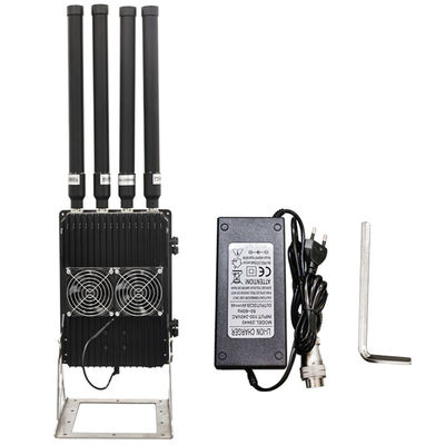 4 Band Signal Suppression System 450-1500MHz 50W/Band For Drone Defense