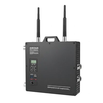 Portable Drone Jammer with High-Efficiency Jamming and Dual-Band Coverage for Anti-Drone Defense