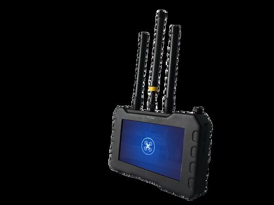 70MHz-6.2GHz Full Band Portable Handheld Anti-Drone Detector | FPV UAV Detection with Video Interception | Security Alarm System