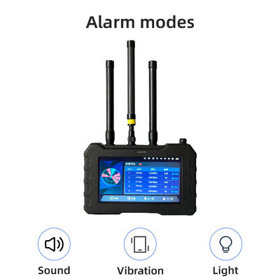 SkySentry Pro Handheld Drone Detector met 1,5 km detectiebereik, 100 MHz-6 GHz frequentie en real-time video-opname voor tactische surveillance