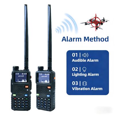 300-6000MHz Handheld Drone Detector Draagbare UAV-detectie met digitale analoge hybride ontvanger